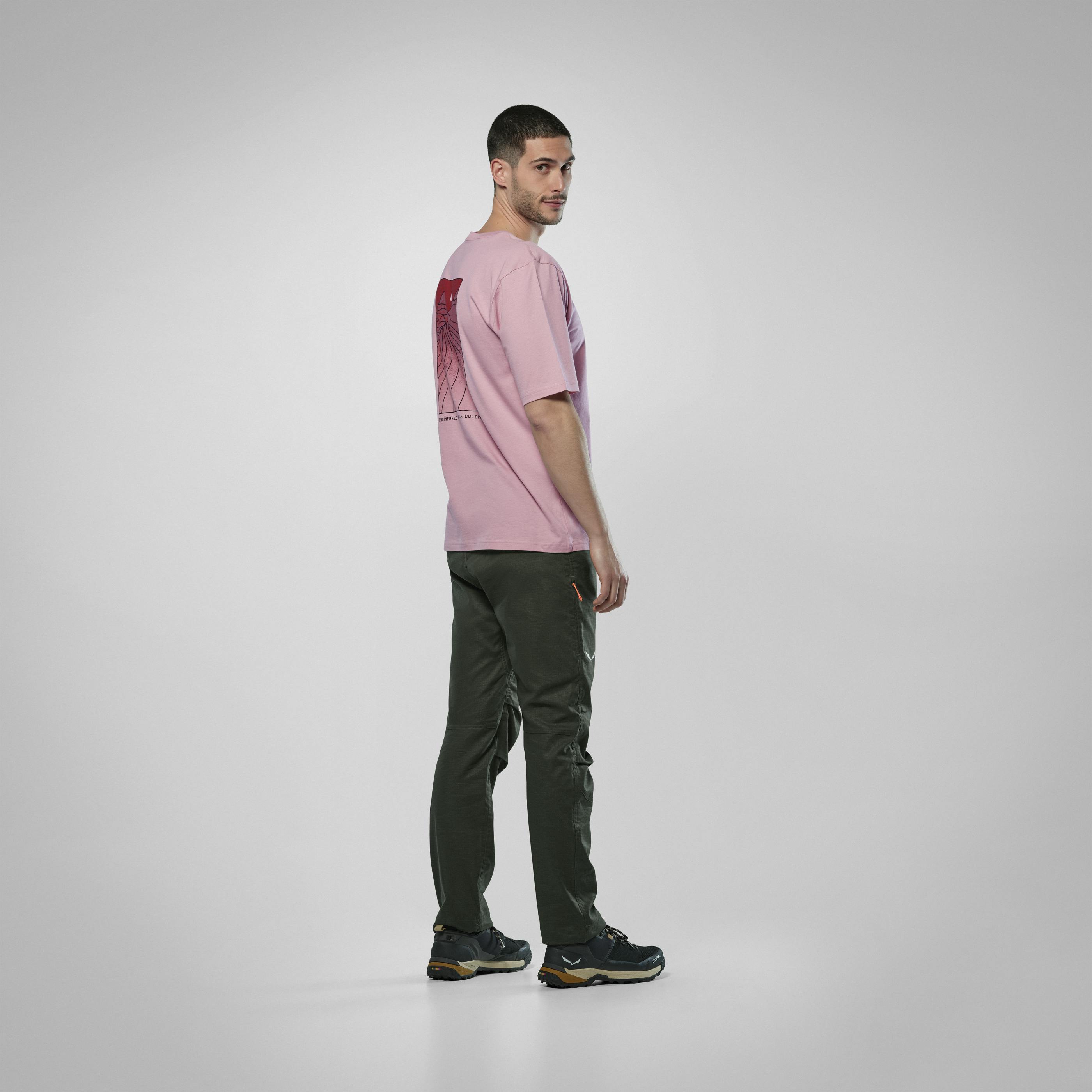 Eagle Sunset Loose T-Shirt Herren on_body image