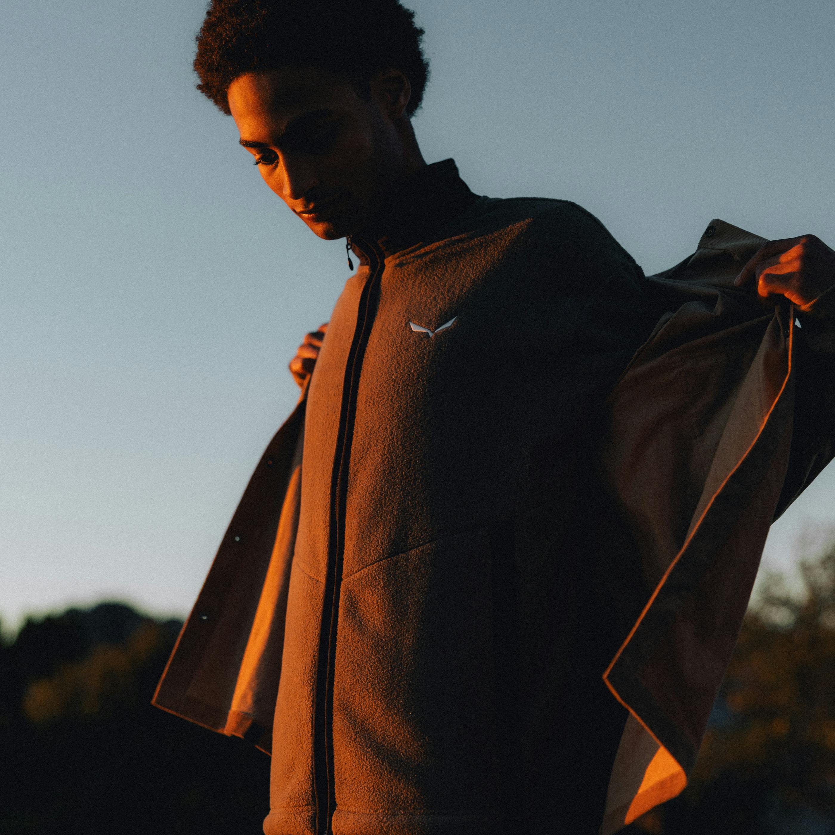 Fanes Jacket Full-zip Man action_shot image