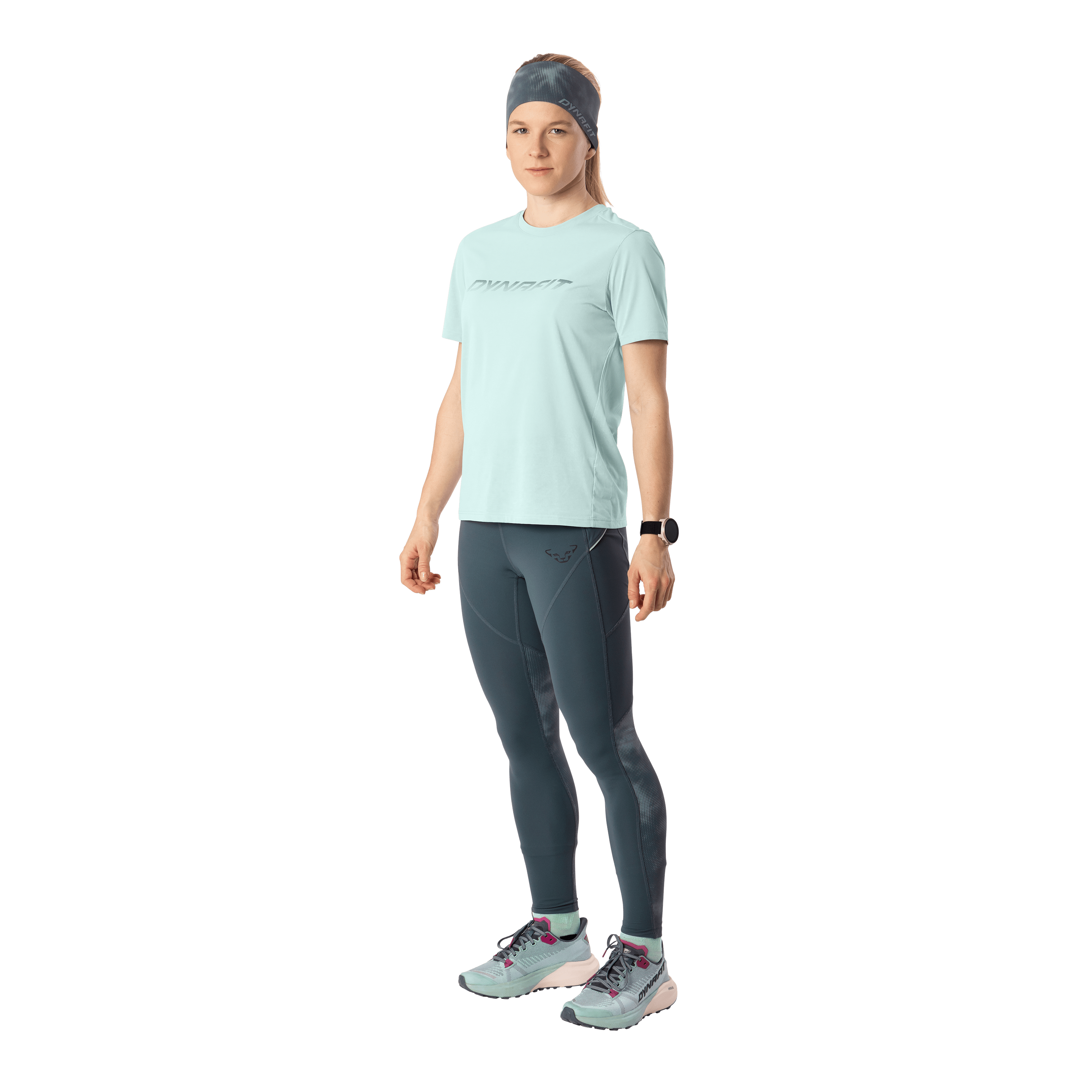 Trail Reflective T-Shirt Damen on_body image