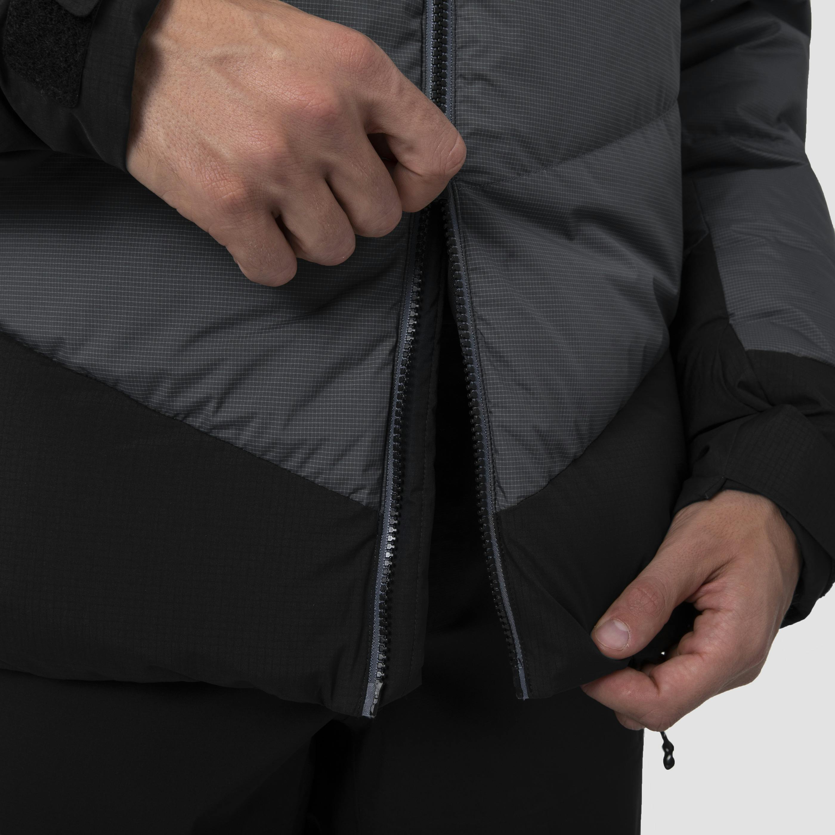 Chaqueta Salewa Ortles Heavy Para Hombre Negro Pluma Con