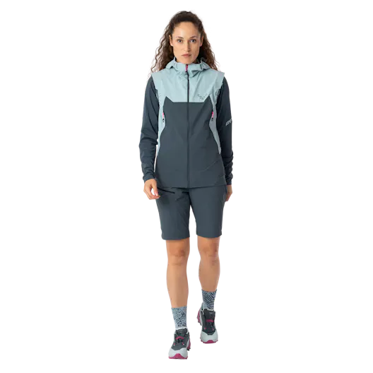 Gilet Transalper Dynastretch da donna on_body image