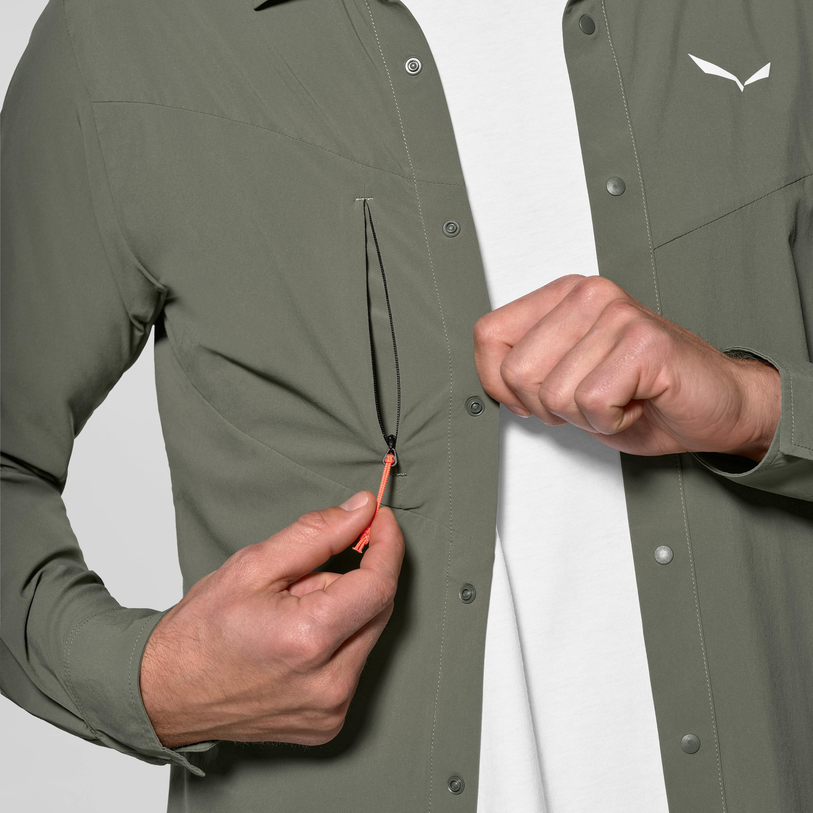 Puez Long Sleeve Shirt Men tech_detail image