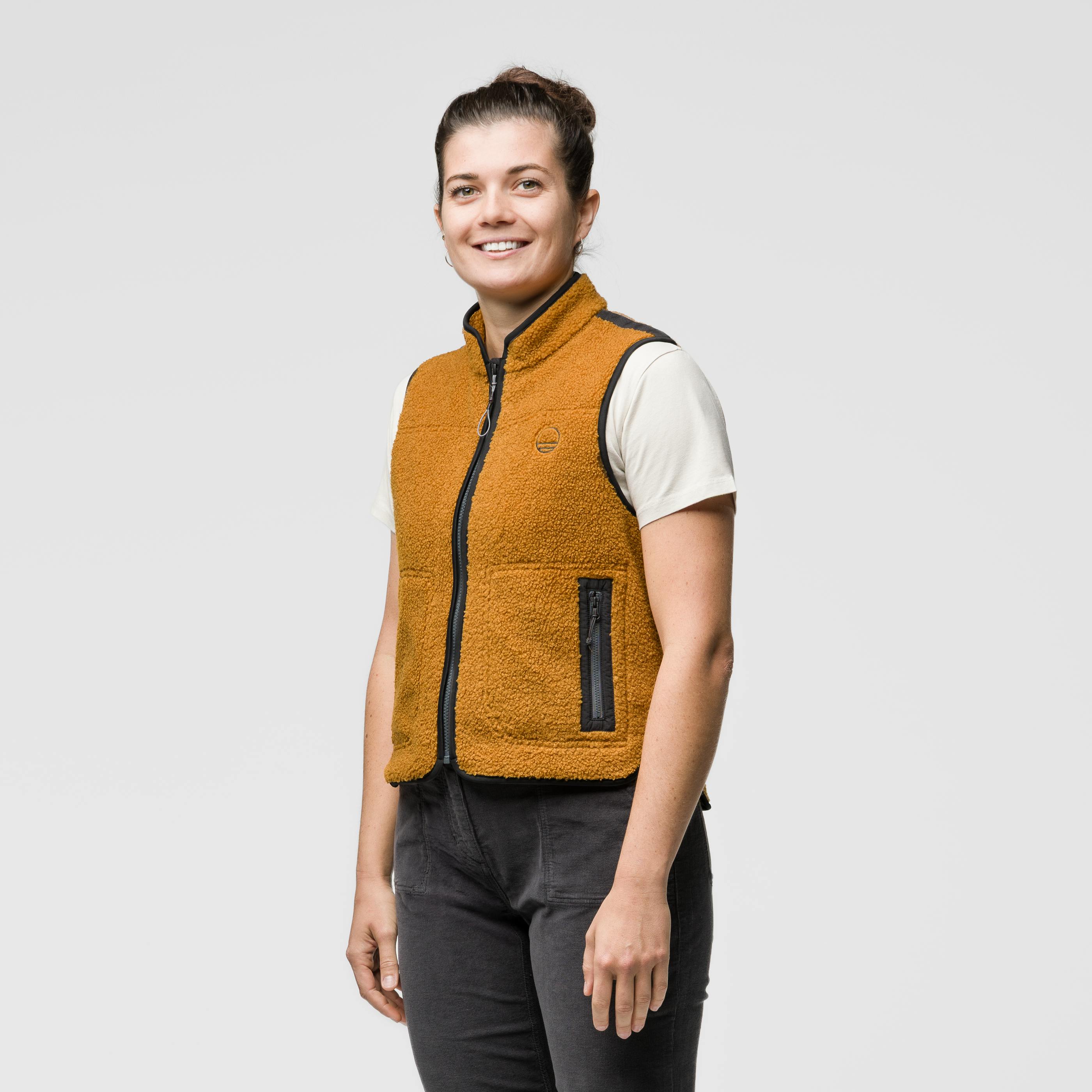 Spotter Woman Vest on_body image