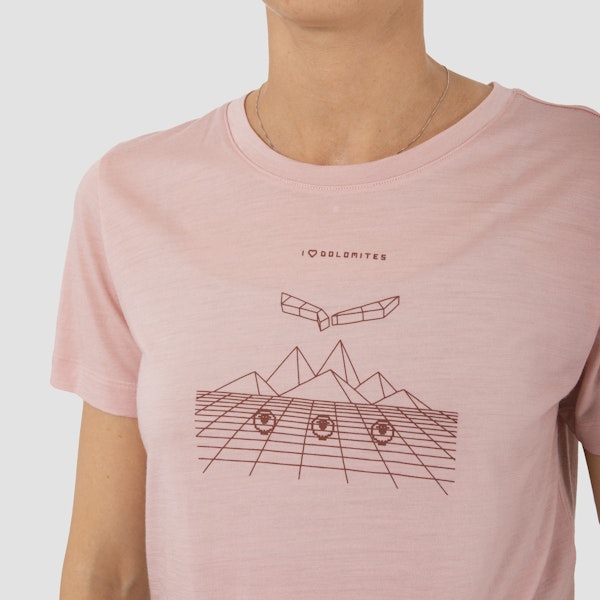 Pure Dolomites Merino T-Shirt Women