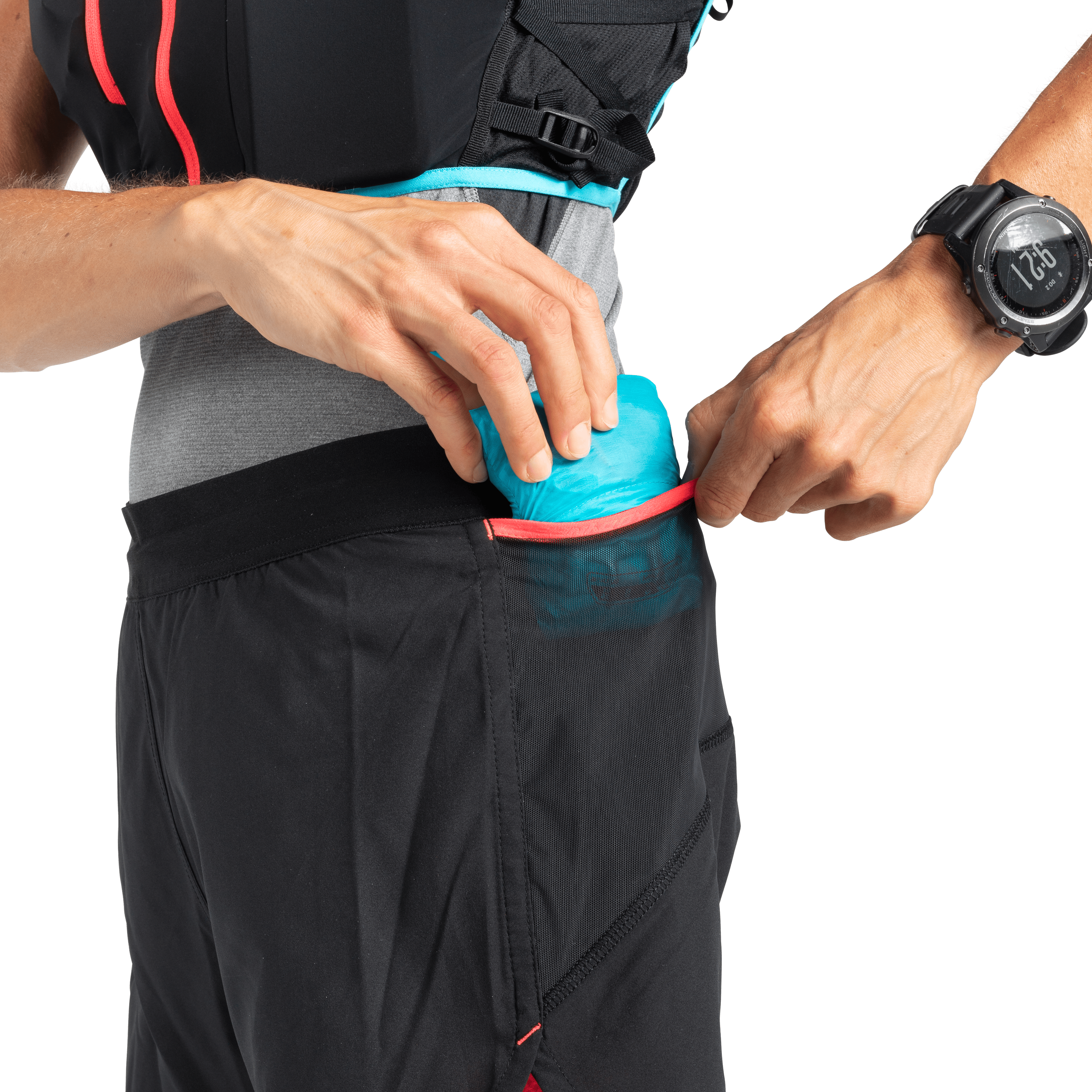 Alpine Pro 2in1 Shorts Women on_body image