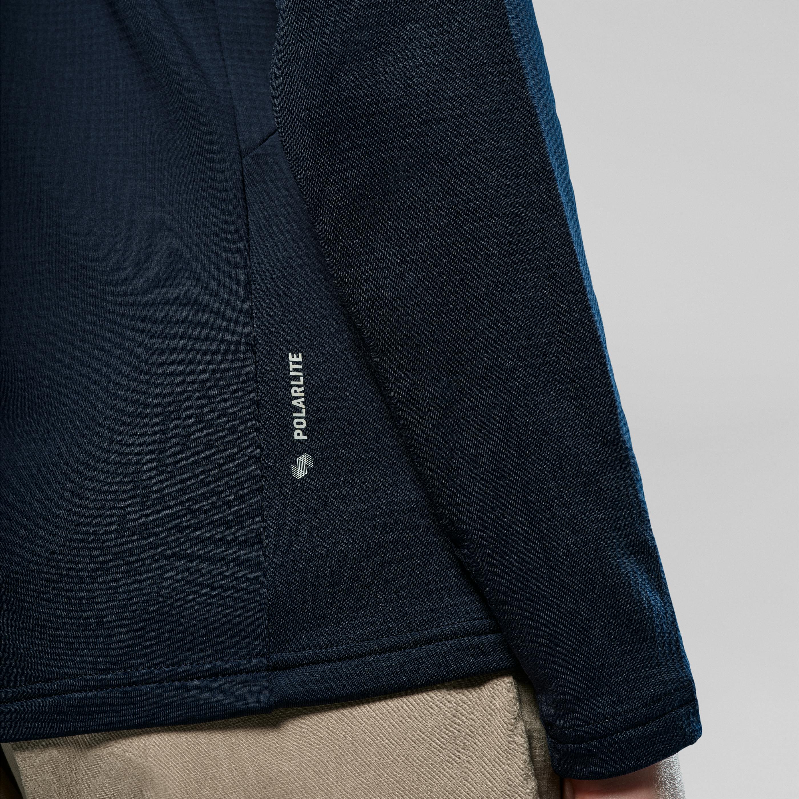 Puez Cammino Polarlite Giacca Mezza Zip Donna tech_detail image