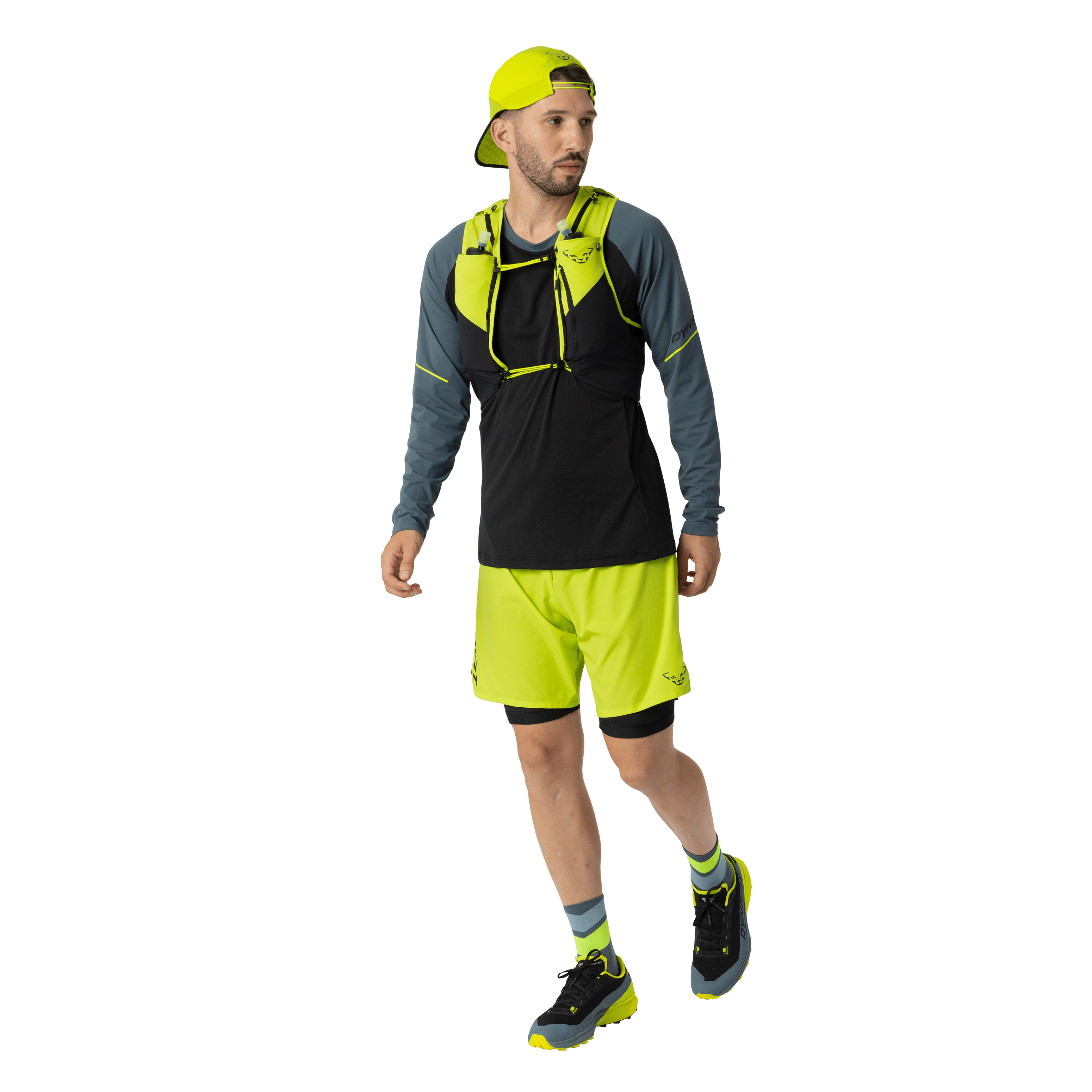 Short Alpine Pro 2in1 hommes on_body image