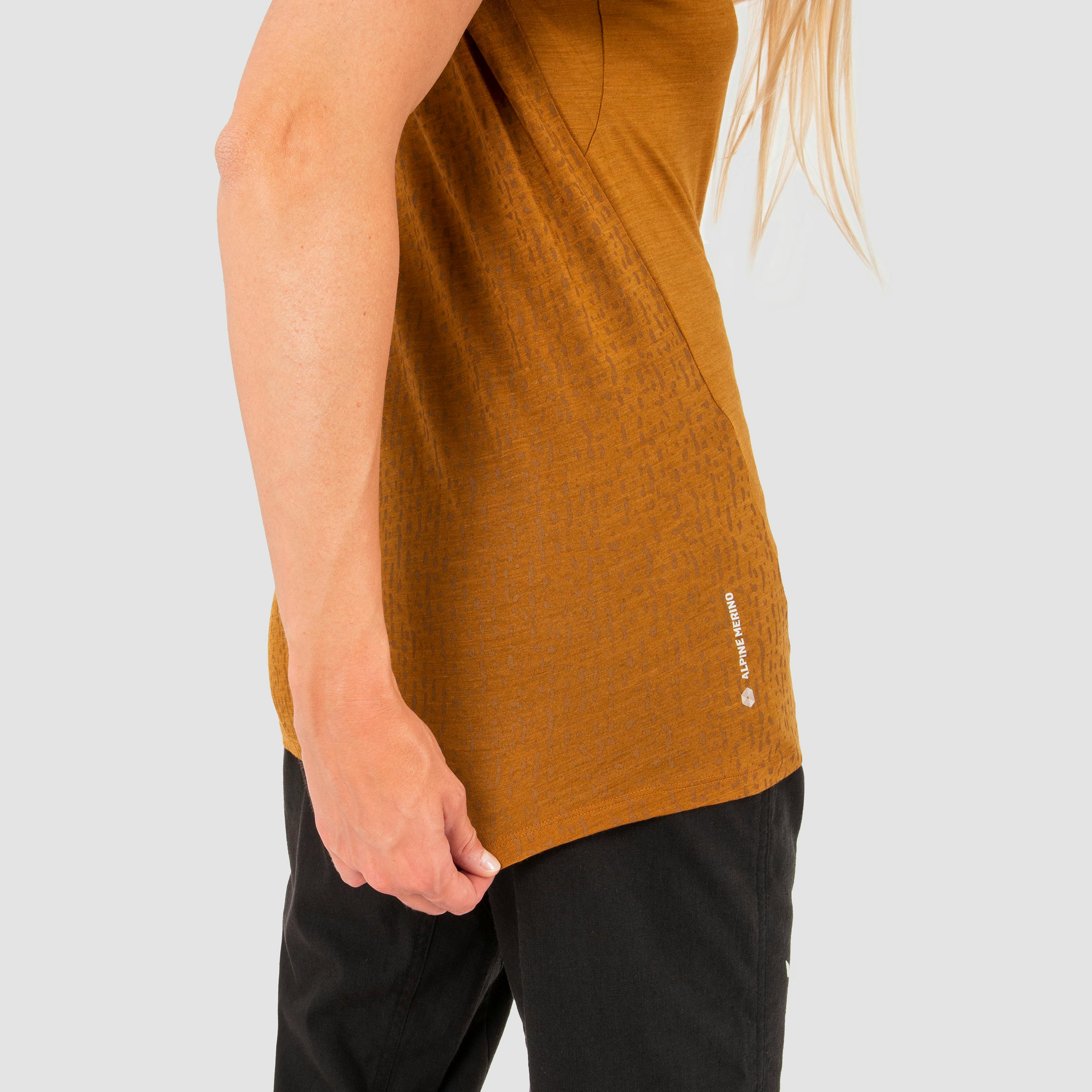Pure Sal. Merino T-Shirt Damen  tech_detail image