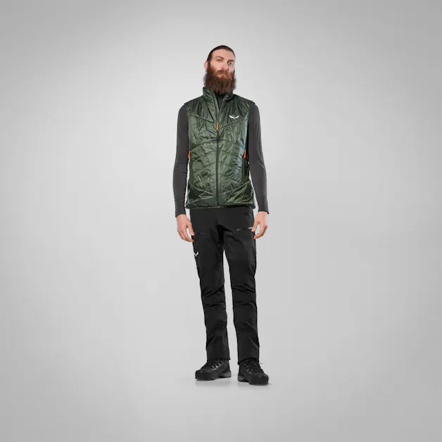 Ortles Hybrid TirolWool® Responsive Gilet Uomo on_body image