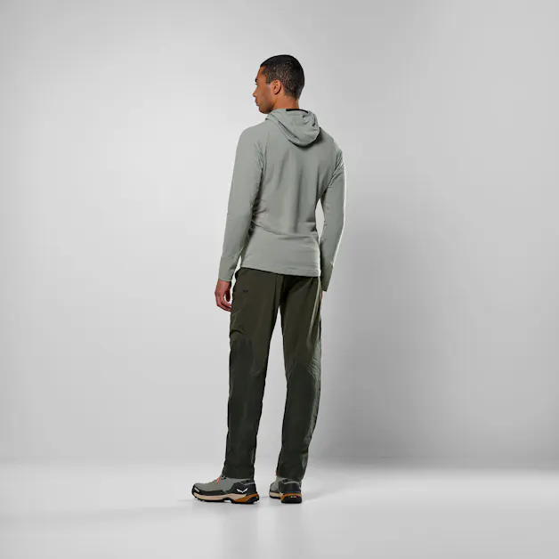 Puez Merino Durastretch Felpa con Cappuccio Uomo on_body image