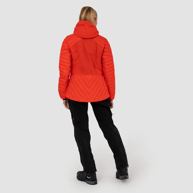 Ortles RDS Down Hybrid Jacket Women on_body image