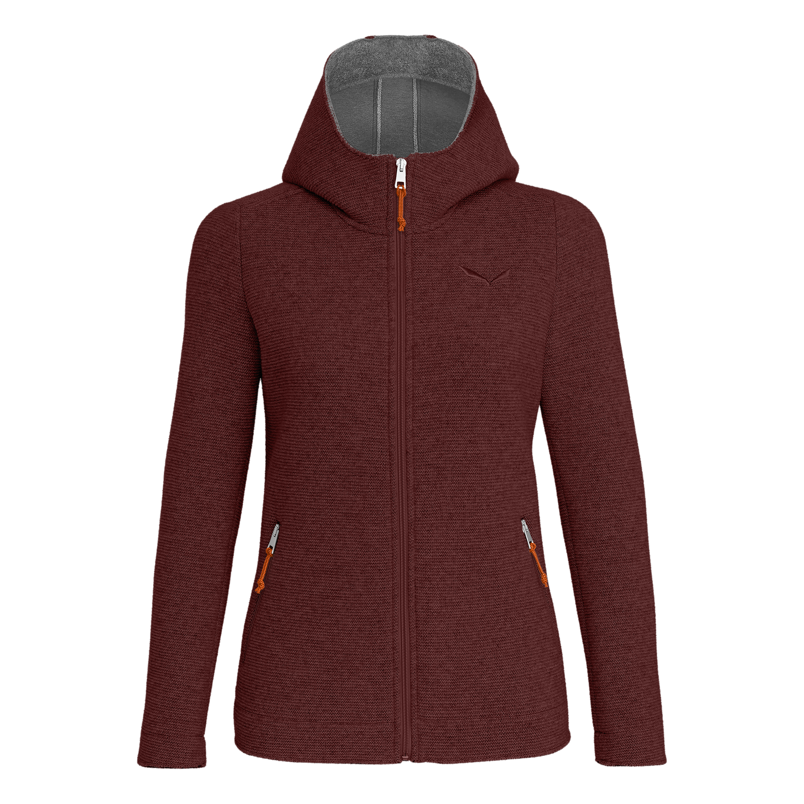 Sarner 2 Layers Wool Full-Zip Women's Hoody Sarner 2 Layers Wool Full-Zip Women's Hoody